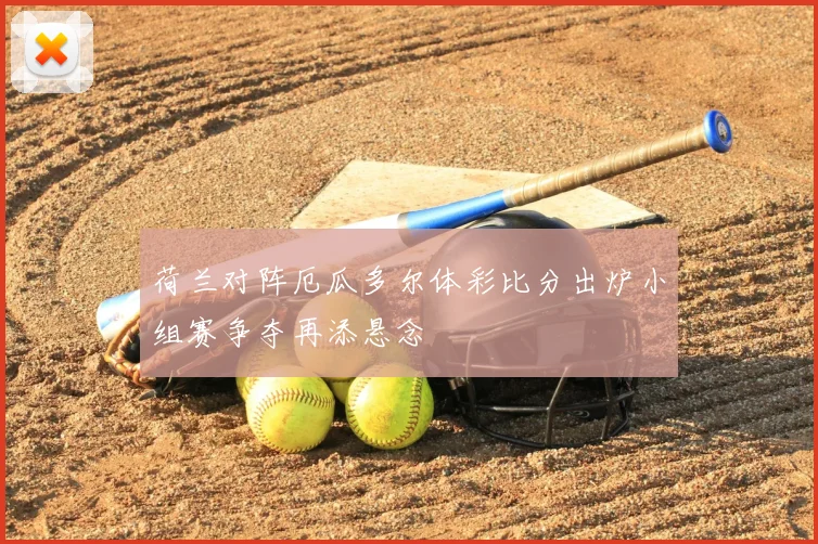 荷兰对阵厄瓜多尔体彩比分出炉小组赛争夺再添悬念
